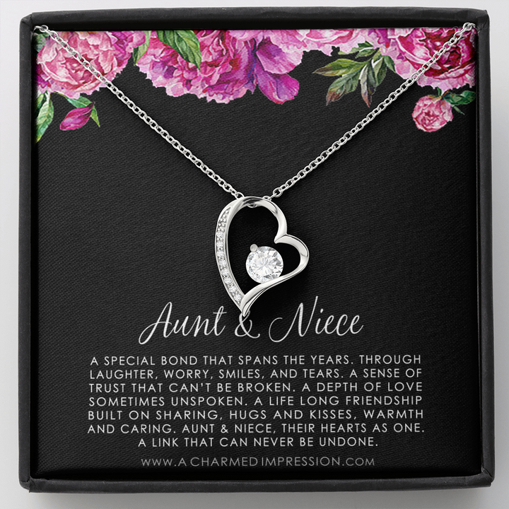 Aunt Necklace, Great Aunt Birthday Necklace, Gift For Auntie From Grea –  Rakva